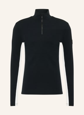 We Norwegians Bunda Midlayer Voss Z Piké A Merino Vlny černá / režná