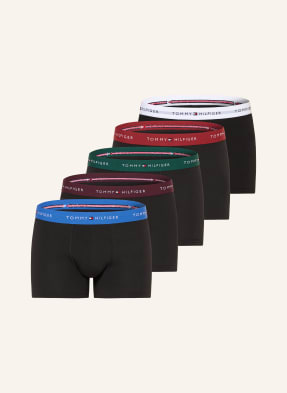 Tommy Hilfiger 5er-Pack Boxershorts rot