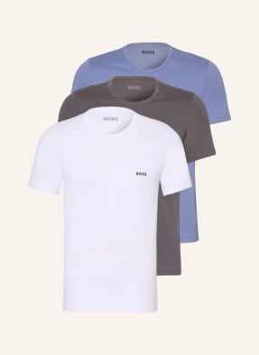Boss 3er-Pack T-Shirts blau