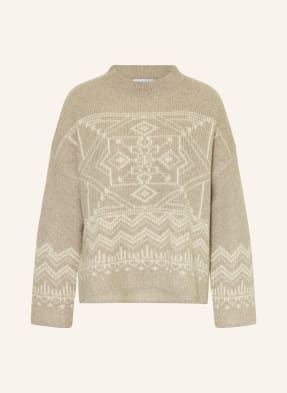 Mrs & Hugs Pullover Mit Cashmere beige