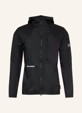 Mammut Windbreaker Eiger Nordwand Advanced Hooded schwarz