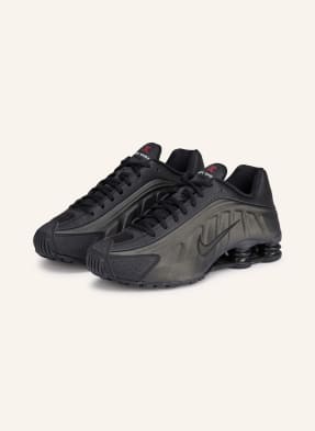 Nike Sneaker Shox r4 schwarz