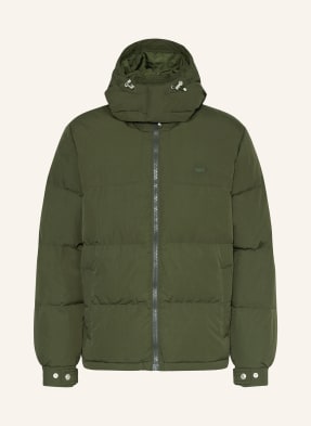Levi's® Péřová Bunda Rockridge tmavě zelená
