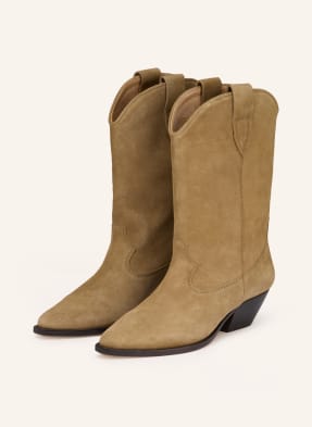 Isabel Marant Cowboy Boots Duerto beige