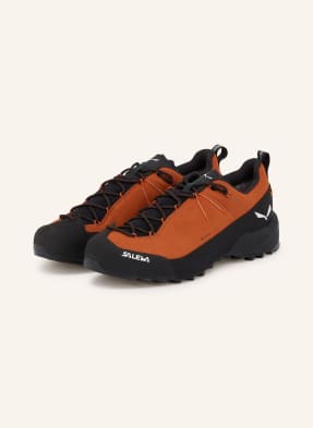 Salewa Turistické Boty Wildfire 2 Leather Gtx tmavě oranžová / bílá / černá