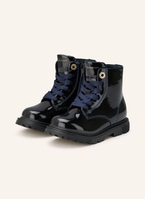 Tommy Hilfiger Schnürboots blau