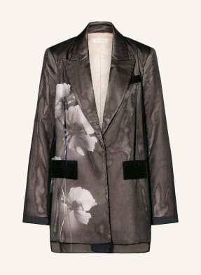 Ted Baker Dlouhý Blejzr Nubiaa černá / světle šedá