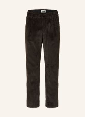 Drykorn Cordchino Chasy_Rglr Regular Fit tmavě hnědá