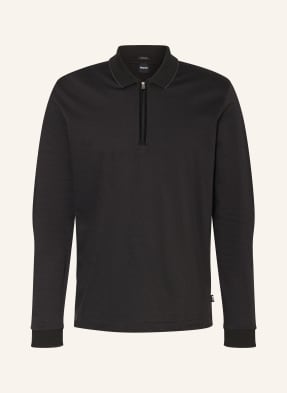 Boss Jersey-Poloshirt Peduzzi schwarz