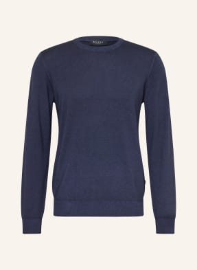 Maerz Muenchen Pullover Aus Merinowolle blau