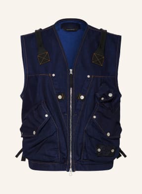 Stone Island Jeansweste Denim Project blau