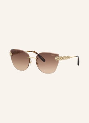 Chopard Sluneční Brýle c8000274 zlato/ hnědá