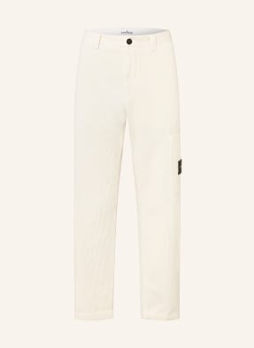 Stone Island Cordchino Tapered Fit weiss