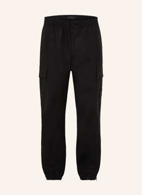 Stone Island Cargohose Ghost Aus Flanell schwarz