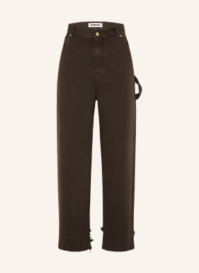 Darkpark Džíny S Širokými Nohavicemi Lisa 0092 dark brown