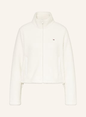 Tommy Jeans Teddyfellová Bunda režná