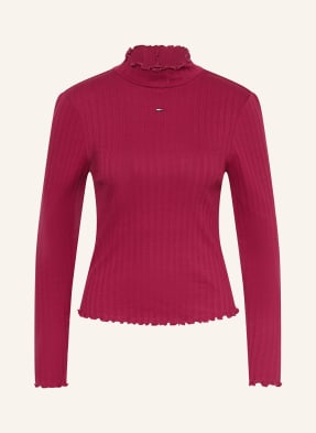 Tommy Jeans Dlouhé Rukávy fuchsiová