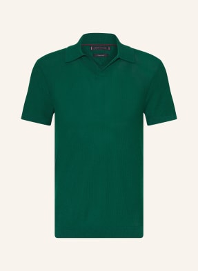 Tommy Hilfiger Piqué Polokošile tmavě zelená