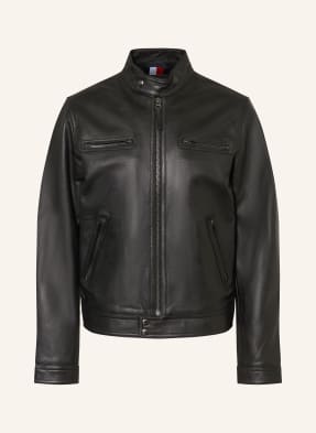 Tommy Hilfiger Lederjacke schwarz