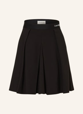 Calvin Klein Faltenrock schwarz