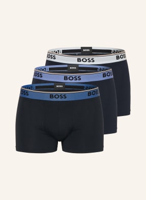 Boss 3er-Pack Boxershorts Power blau