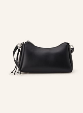 Seidenfelt Schultertasche Sandve schwarz