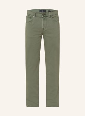 7 For All Mankind Hose The Straight 34 Straight Fit gruen