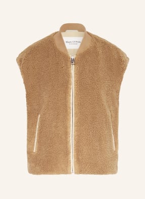 Marc O'polo Teddyfell Vesta velbloudí