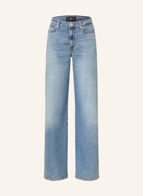 7 For All Mankind Wide Leg Jeans Lotta blau