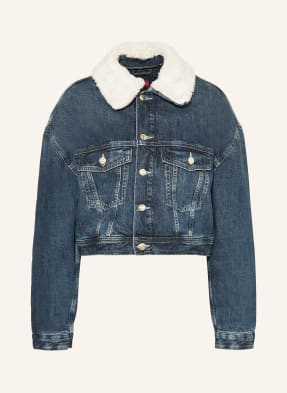 Tommy Jeans Džínová Bunda modrá