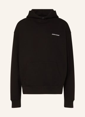 Pegador Oversized Mikina S Kapucí Tate černá