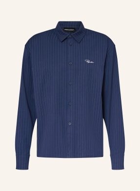 Pegador Košile Pikal Oversize Fit tmavě modrá / bílá