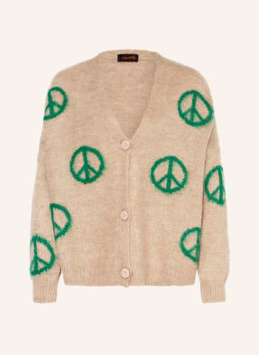Miss Goodlife Strickjacke Mit Alpaka beige