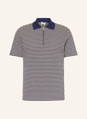 Closed Pletené Polo Tričko modrá / béžová