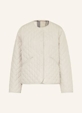 Barbour Prošívaná Bunda Cashel krémová