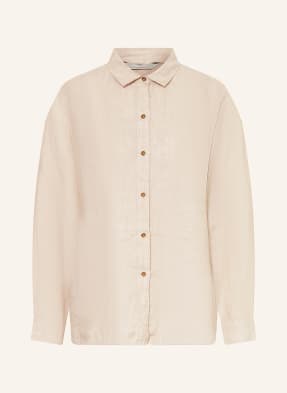 Barbour Lněná Košile Hampton béžová