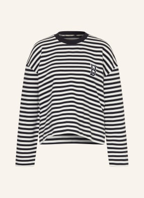 Barbour Mikina Gabby tmavě modrá / bílá