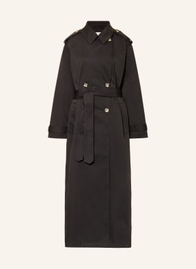 Ichi Trenchcoat Ihgilana černá