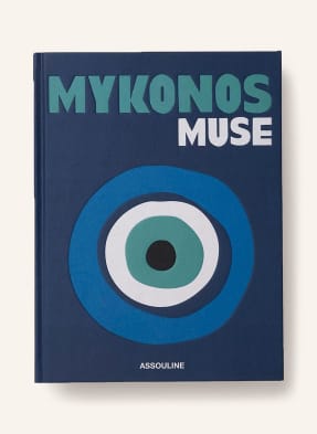 Assouline Kniha Mykonos Muse černošedá
