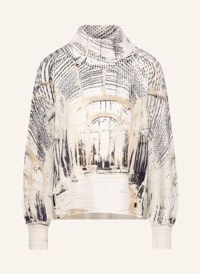 Monari Pullover Mit Glitzergarn beige
