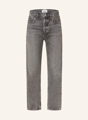 Agolde Rovné Džíny 90's Pinch spirit vint grey