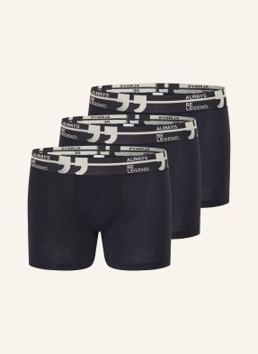 Sanetta 3er-Pack Boxershorts blau