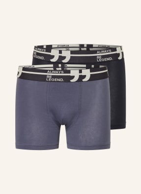 Sanetta 2er-Pack Boxershorts blau