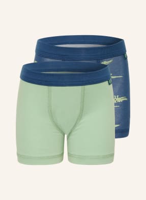 Sanetta 2er-Pack Boxershorts blau