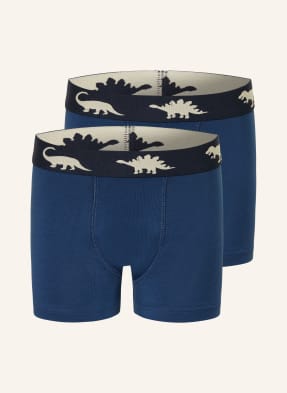 Sanetta 2er-Pack Boxershorts blau
