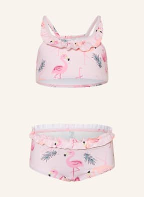 Sanetta Bustier-Bikini Mit Uv-Schutz 50+ rosa