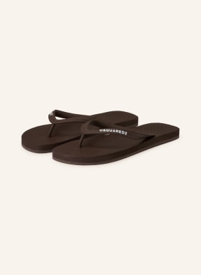 dsquared2 Zehentrenner braun