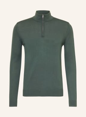 Reiss Troyer Blackhall Aus Merinowolle gruen