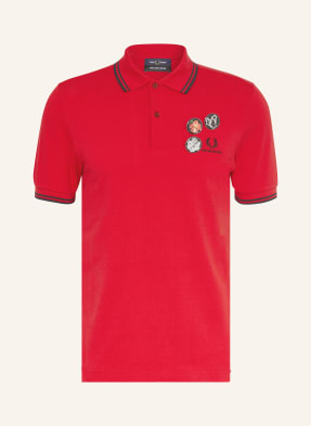 Fred Perry Piqué Polokošile červená