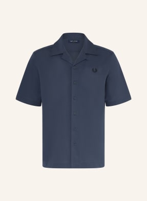 Fred Perry Resortová Košile Comfort Fit tmavě modrá